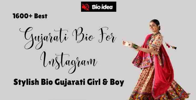 Best Gujarati Bio For Instagram and Stylish Bio Gujarati Girl & Boy