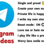 250+ Best Unique Amazing Telegram Bio Ideas 2024